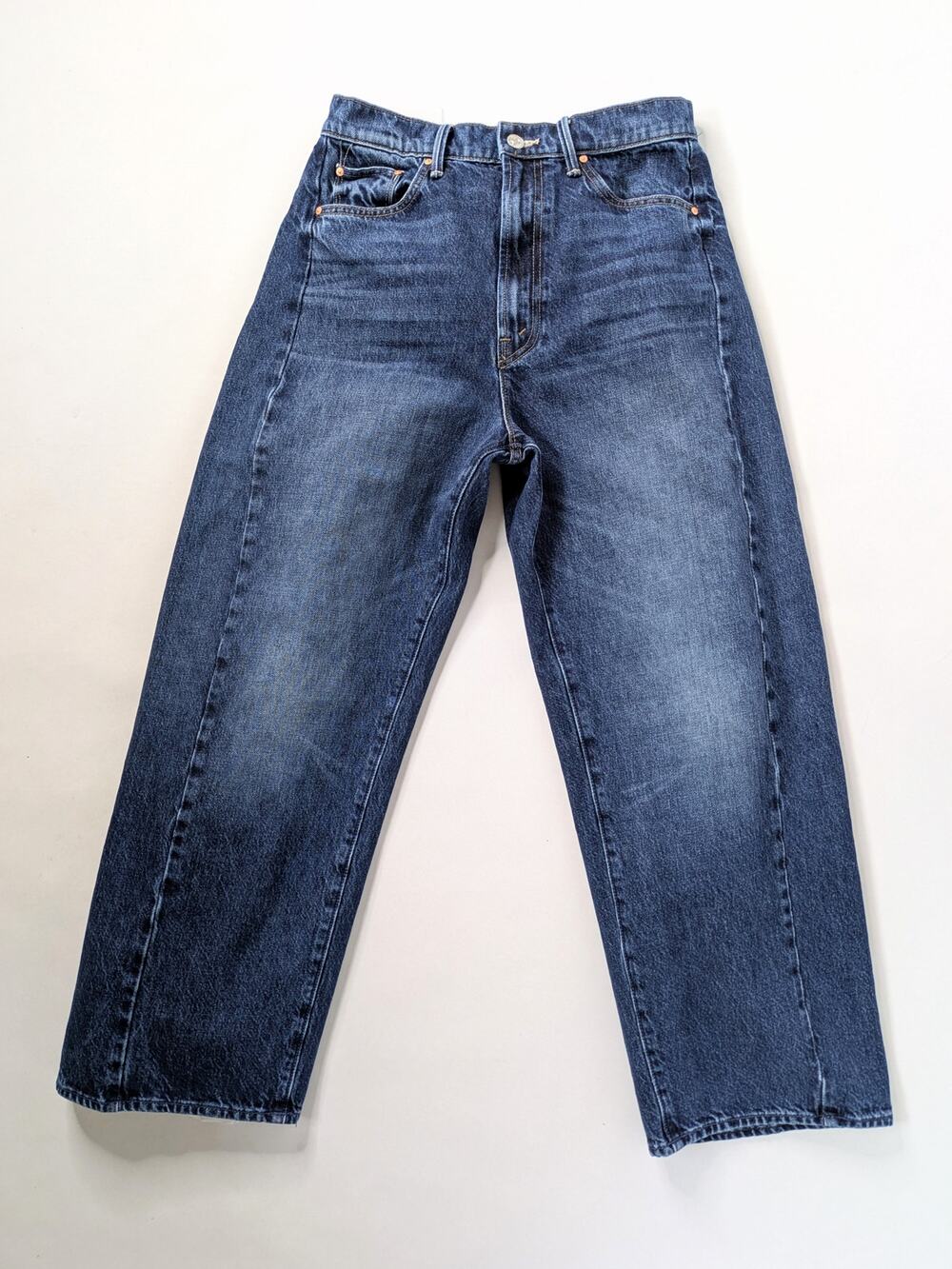 MOTHER Half Pipe Ankle Jeans Superior 28 Did You Bring Me Anything High Rise